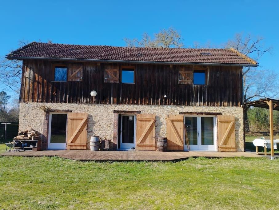 Ancienne Grange Landaise Villa Brocas Екстериор снимка